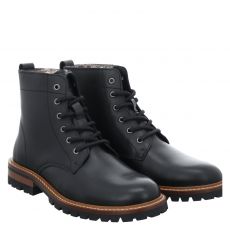 Schnürstiefel in schwarz für Herren